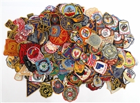 FIREFIGHTING AND RESCUE PATCHES - LOT OF 200+
