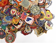 FIREFIGHTING AND RESCUE PATCHES - LOT OF 200+