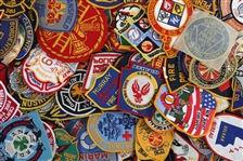 FIREFIGHTING AND RESCUE PATCHES - LOT OF 200+