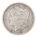 1878-CC CARSON CITY US SILVER MORGAN DOLLAR COIN