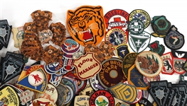 CIVILIAN AND MILITARY PATCHES - BONANZA LOT OF 300+