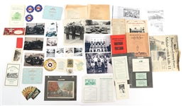 FIREFIGHTING AND RESCUE EPHEMERA 