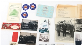 FIREFIGHTING AND RESCUE EPHEMERA 