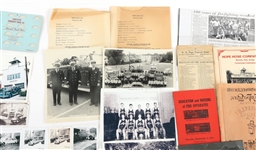 FIREFIGHTING AND RESCUE EPHEMERA 