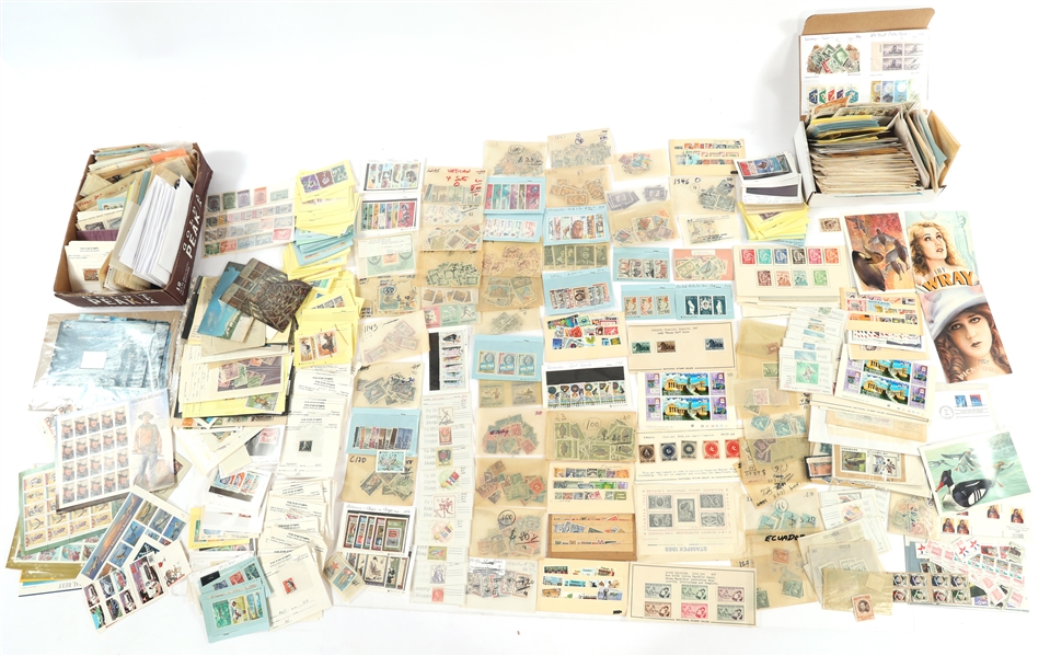 INTERNATIONAL & DOMESTIC STAMPS & FIRST DAY ISSUES