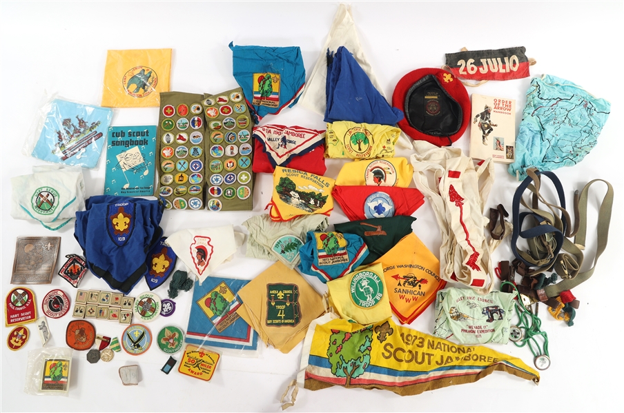 BOY SCOUTS OF AMERICA PATCHES & MEMORABILIA 