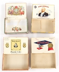 TIN, WOOD, AND CARDBOARD DECORATIVE CONTAINERS 