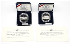1992 US WHITE HOUSE 200th ANNIVERSARY SILVER COINS