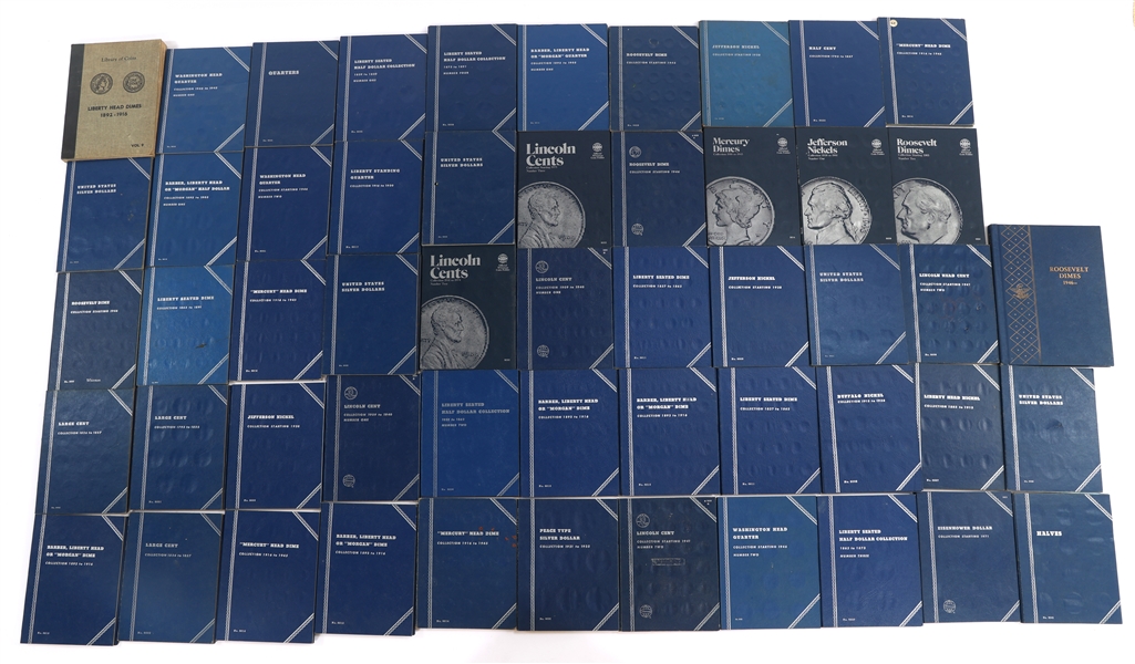 EMPTY U.S. TYPE COIN ALBUMS