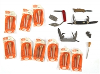 POCKET KNIVES AND FABRIC TOOLS