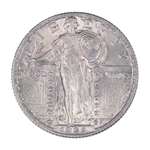 1925 US STANDING LIBERTY 25C QUARTER COIN