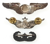 U.S. WORLD WAR II STERLING SILVER PILOT WINGS