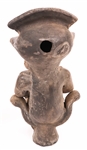NATIVE SOUTH AMERICAN INSPIRED POTTERY STATUETTES