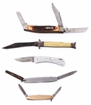FOLDING POCKET KNIVES - BUCK & UNCLE HENRY