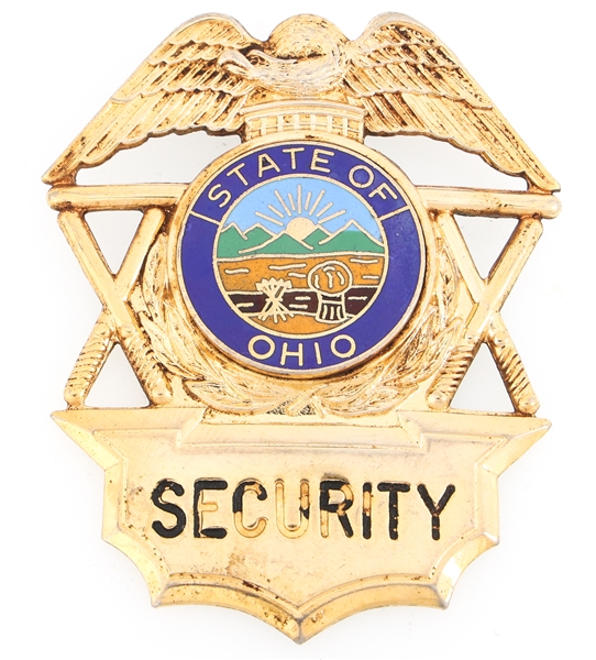 OHIO SECURITY BADGE