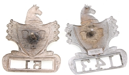 TRENTON NEW JERSEY BADGES NO. 51 & 143