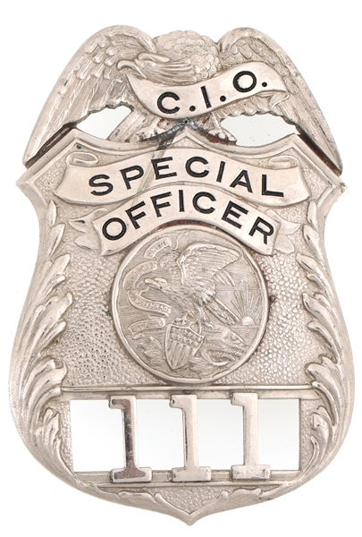 ILLINOIS SPECIAL OFFICER BADGE NO. 111