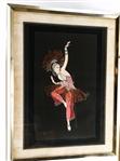 ERTE HAND SIGNED "FIREBIRD" ART DECO SERIGRAPH 