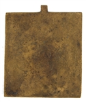 19th C. RUSSIAN ORTHODOX BRASS ICON PENDANTS