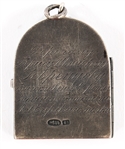 RUSSIAN ORTHODOX 84 SILVER MEDALLION ICON LOCKET 
