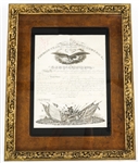 19TH C. OFFICIAL COPY OF LINCOLN ERA PROMOTION DOCUMENT