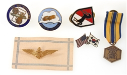 U.S. MILITARY PINS AND MEDALS 