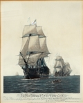 W.L. WYLLIE THE FIRST JOURNEY OF VICTORY ETCHING FRAMED