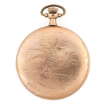 MEN'S ELGIN GOLD FILLED CASE POCKET WATCH