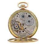 MEN'S HAMILTON GOLD FILLED CASE POCKET WATCH