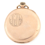 MEN'S ELGIN GOLD FILLED CASE POCKET WATCH