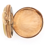 MEN'S ELGIN 14K YELLOW GOLD CASE POCKET WATCH 