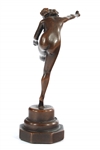 AFTER CLAIRE COLINET THE JUGGLER BRONZE STATUE