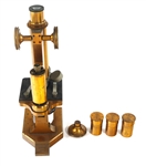 1900's R&J BECK LTD. LONDON BRASS MICROSCOPE