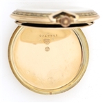 MEN'S ASTER 14K YELLOW GOLD CASE POCKET WATCH