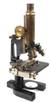 1920s BAUSCH & LOMB BRASS MICROSCOPE