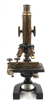 1920's BAUSCH & LOMB BRASS MICROSCOPE