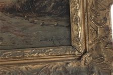 S.A. GALTON HASTINGS OIL PAINTING ON CANVAS