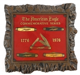 1976 SCHRADE WALDEN AMERICAN EAGLE POCKET KNIVES