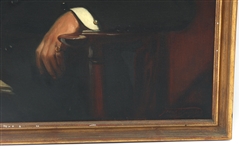 F. O. SALISBURY ENGLISH NOBLEMAN OIL PAINTING ON CANVAS