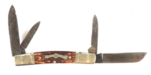 BIG JOHN PRIMBLE USA 15BJ 4-BLADE FOLDING POCKET KNIFE