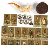 TOBACCIANA ITEMS - MEERSCHAUM PIPE, LIGHTERS & MORE