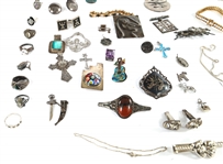 STERLING SILVER JEWELRY - BRACELETS, RINGS, & MORE