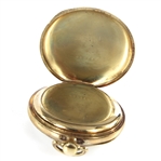 MEN'S HAMILTON GOLD FILLED CASE POCKET WATCH