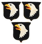 WWII US 101st AIRBORNE DIV. SCREAMING EAGLE PATCHES