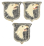 WWII US 101st AIRBORNE DIV. SCREAMING EAGLE PATCHES