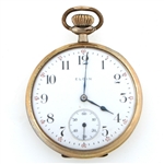 MENS ELGIN GOLD FILLED CASE POCKET WATCH