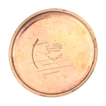 MEN'S BUREN SWISS GOLD FILLED CASE POCKET WATCH