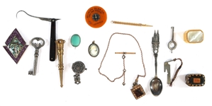 COSTUME JEWELRY, TRINKET BOXES, POCKET KNIVES, & MORE