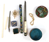 COSTUME JEWELRY, TRINKET BOXES, POCKET KNIVES, & MORE