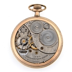 MEN'S ELGIN GOLD FILLED CASE POCKET WATCH